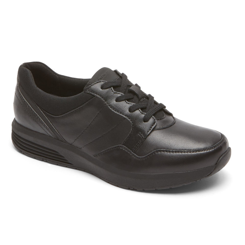 Rockport Sneakers For Womens Black - Trustride Lace-Up - SC2531809